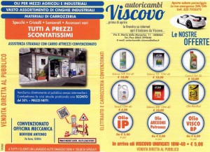 Viscovo Autoricambi volantino 1