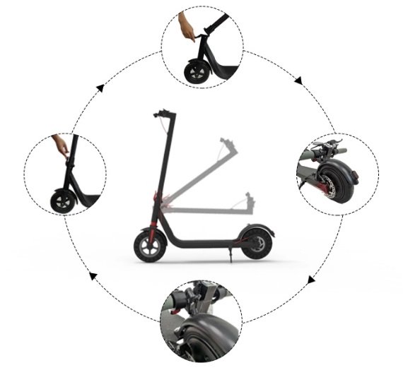 Monopattino 10 inch