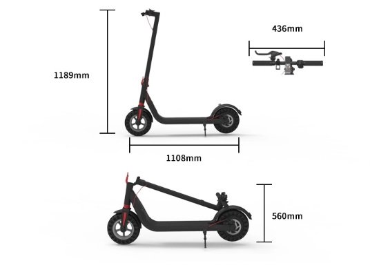 Monopattino 10 inch