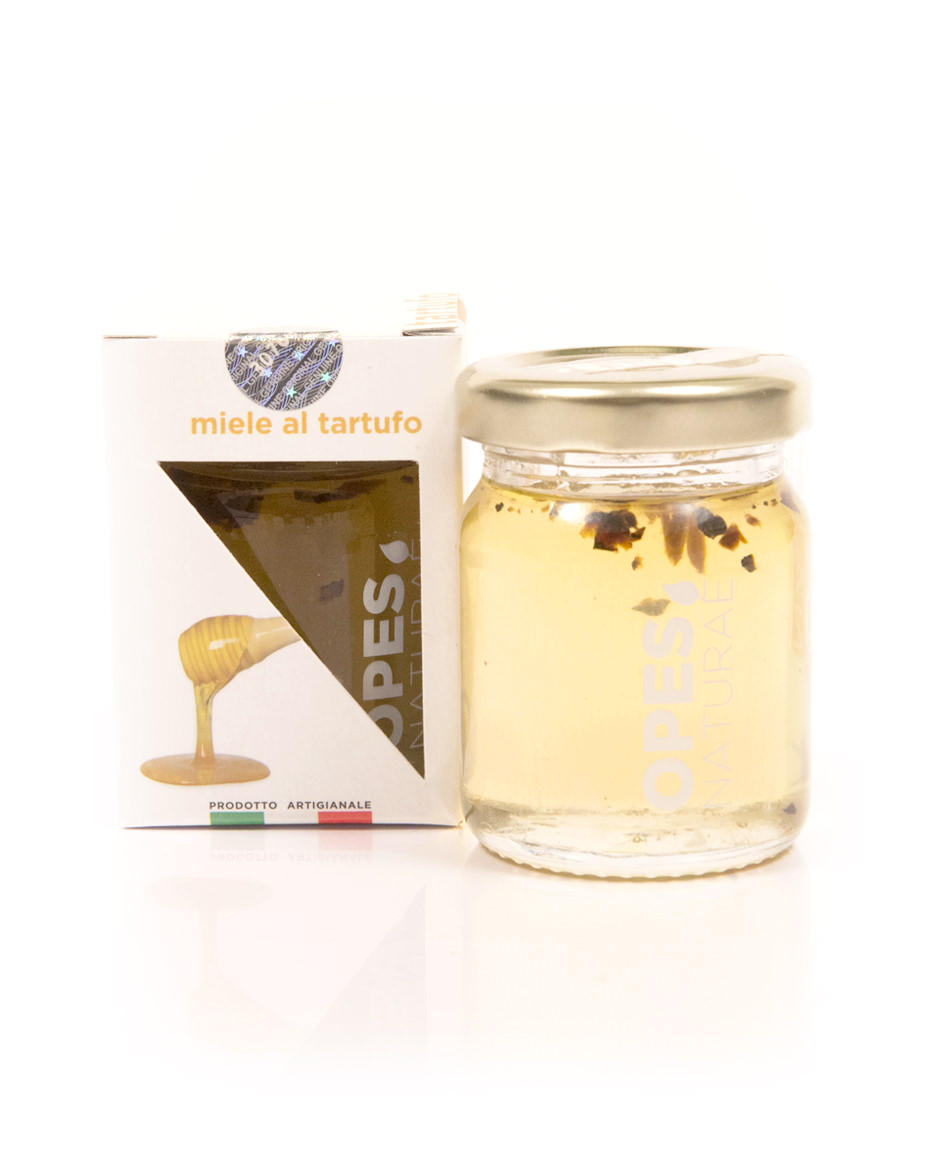 Opes_Naturae_Miele_al_Tartufo_scatola_e_vasetto